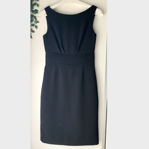 Banana Republic Vera Draped Sheath Dress - Picture 2 of 8